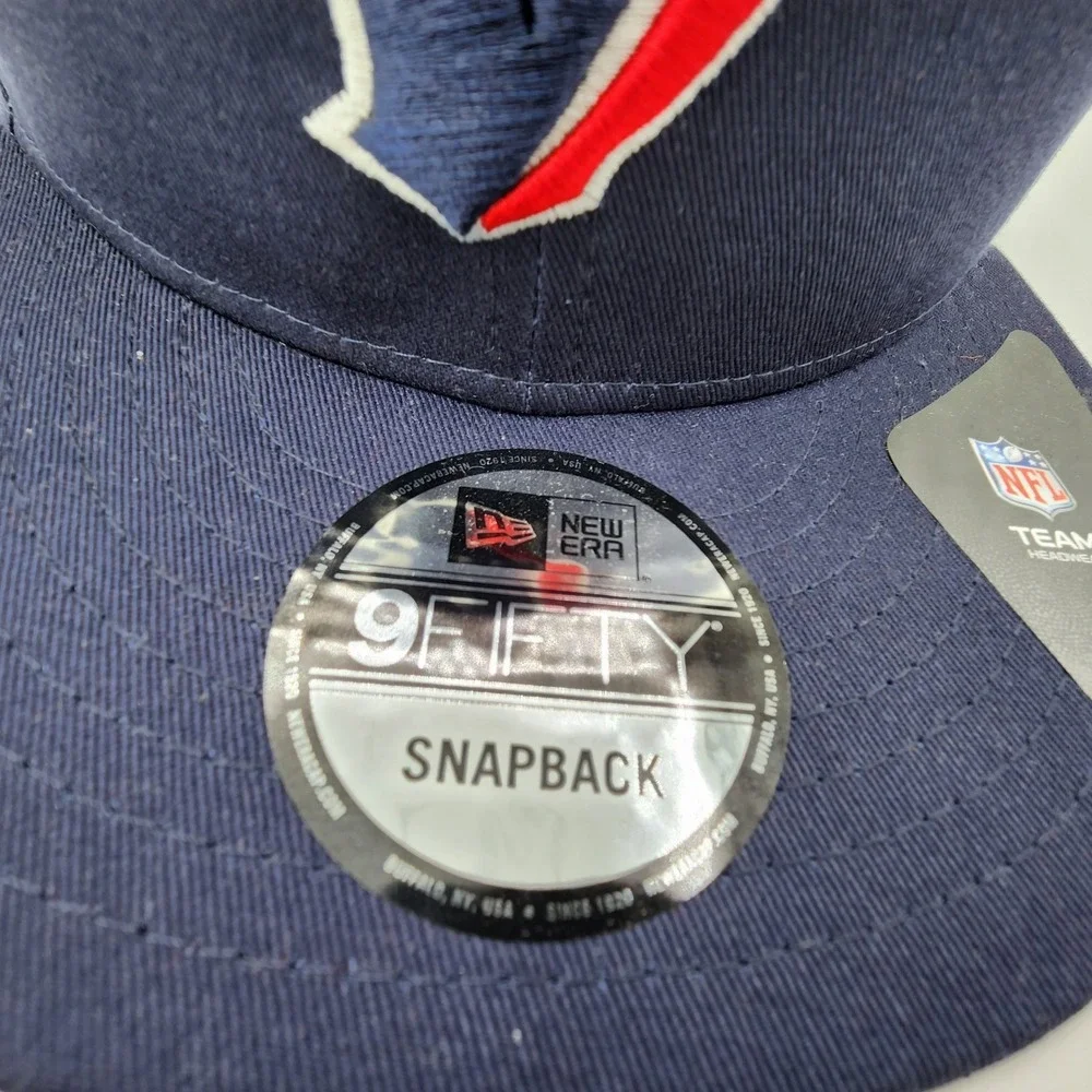 New Era Houston Texans 9Fifty Snapback Hat Blue Adjustable Classic Logo Cap‎ NEW